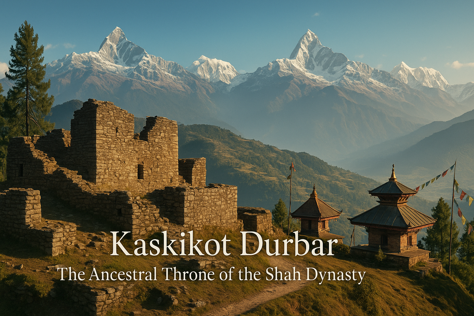 Kaskikot Durbar: The Ancestral Throne of the Shah Dynasty