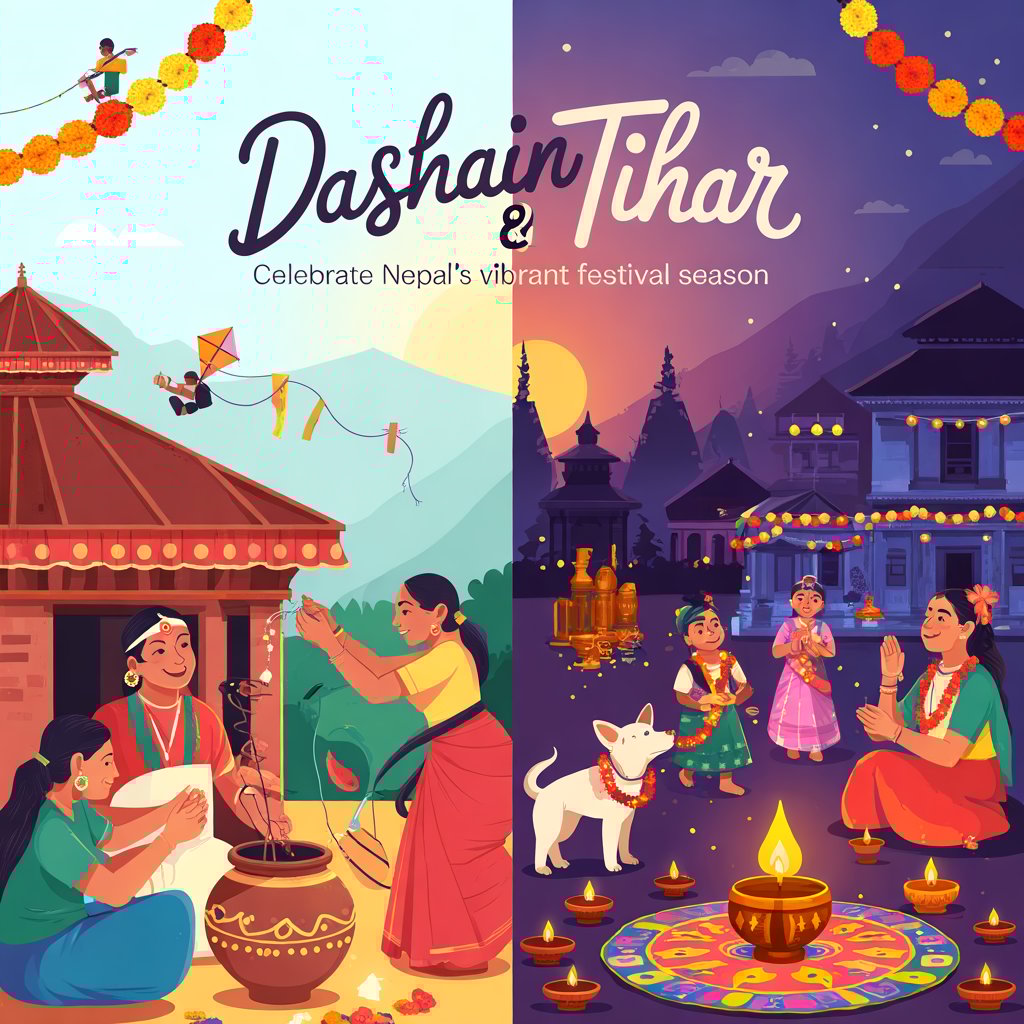 Dashain &amp; Tihar: Celebrate Nepal’s Vibrant Festival Season