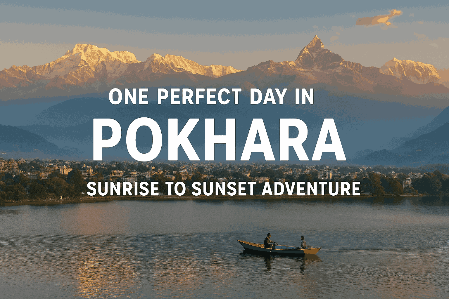 24 Hours in Pokhara: The Ultimate Day Itinerary