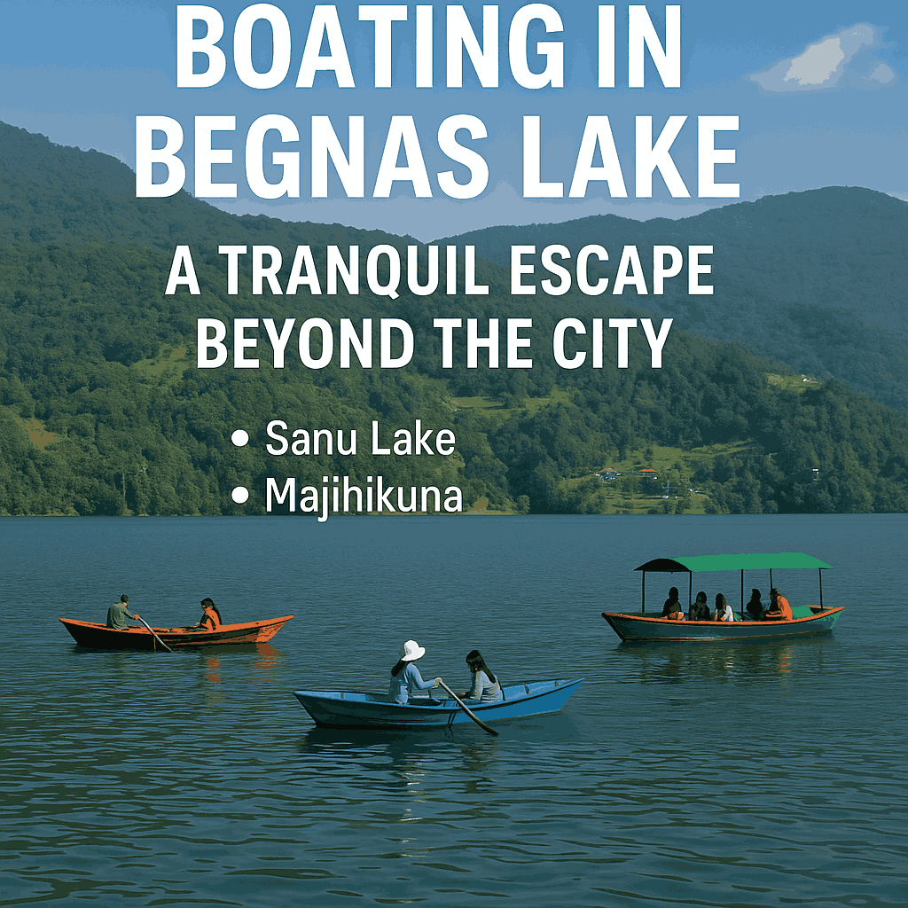 Boating in Begnas Lake: A Tranquil Escape Beyond the City