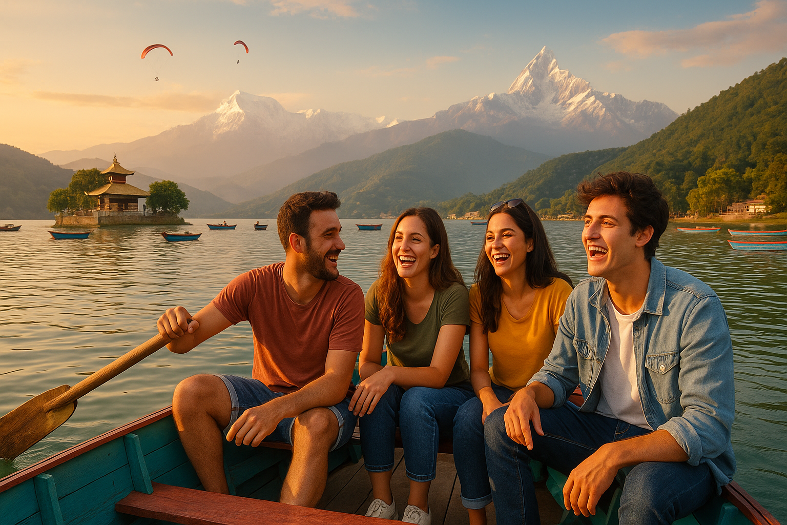 2 Nights / 3 Days Pokhara Itinerary with Friends